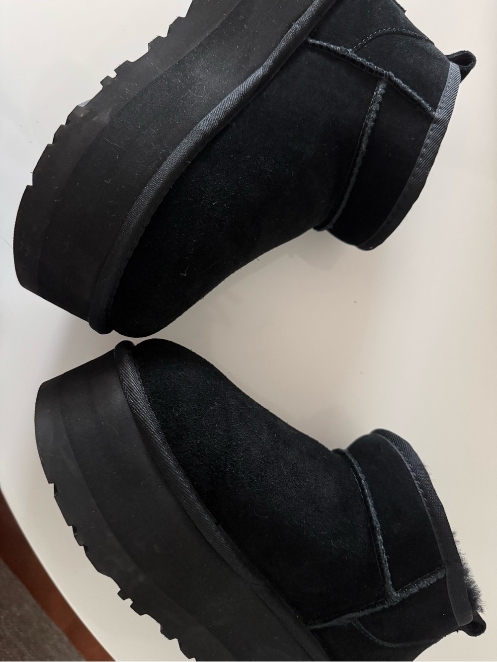UGG Black Platform Mini Boot - Picture 5 of 7